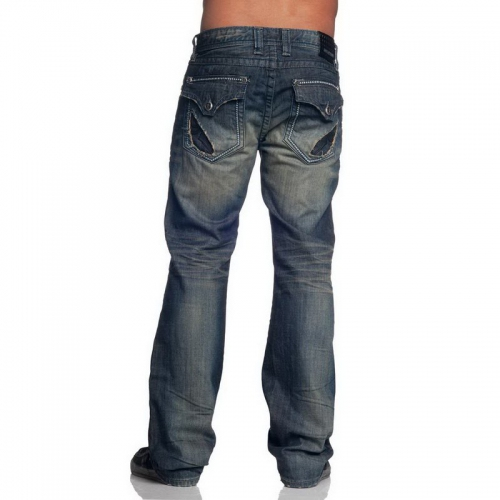 Mens jeans Affliction Blake Cutout Fleur Flap Venice photo